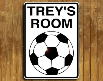 Personalized Soccer Sign