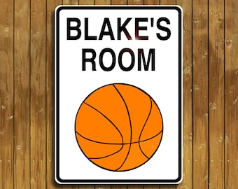 Personalized Basketball sign