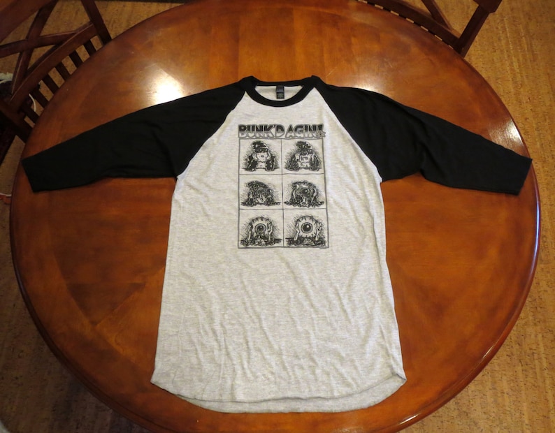Bunk'd Agin 3/4 Sleeve Baseball T-shirt image 1