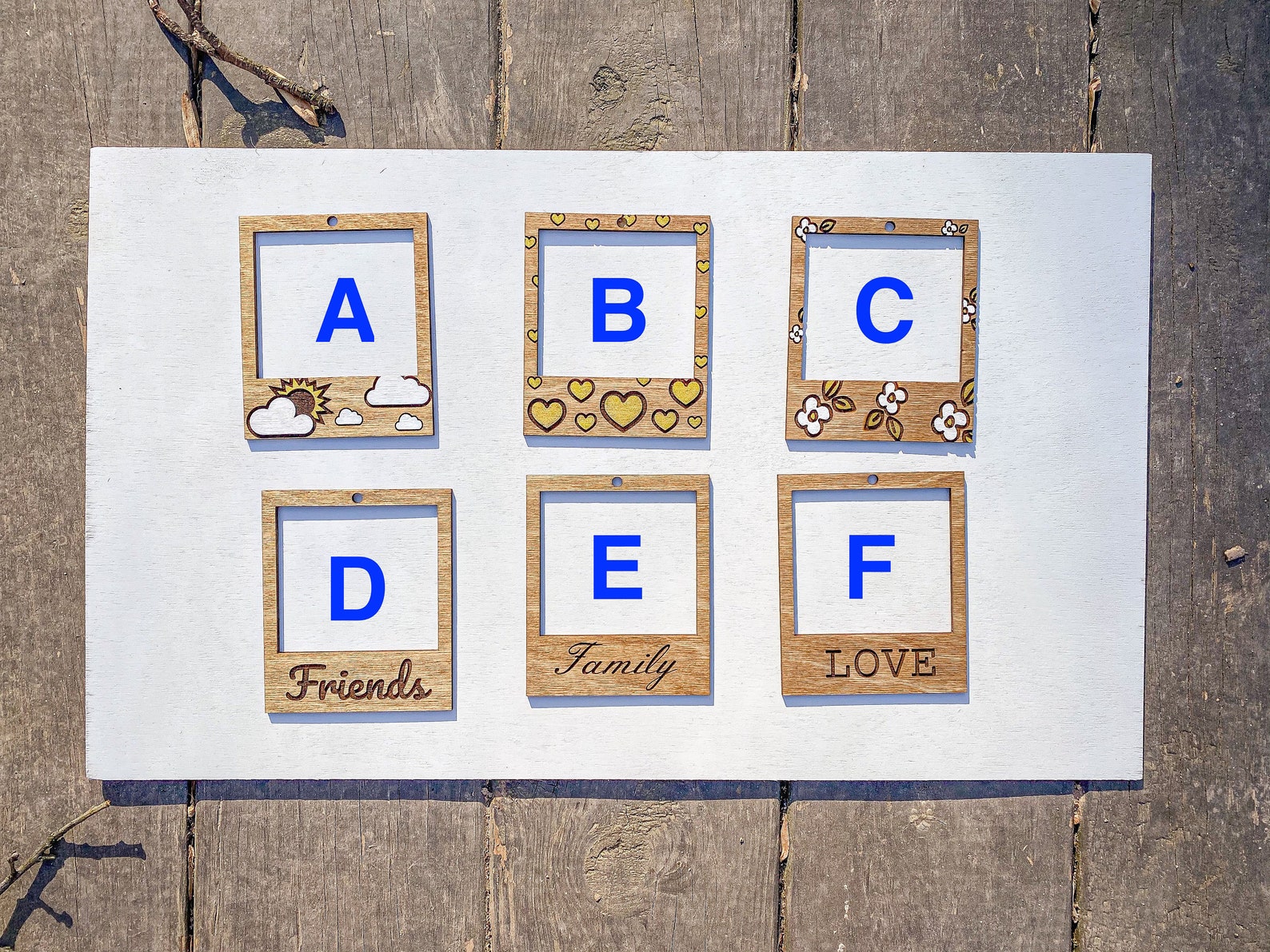 3x3 Picture Frame Photo Frame Teenager Gift Teen Girl Room Etsy