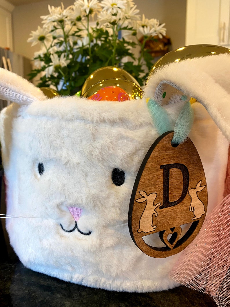 Custom Easter Tag Personalized Easter Basket Tag Personalized Easter Basket Custom Easter Tag Easter Gift Easter Name Tag