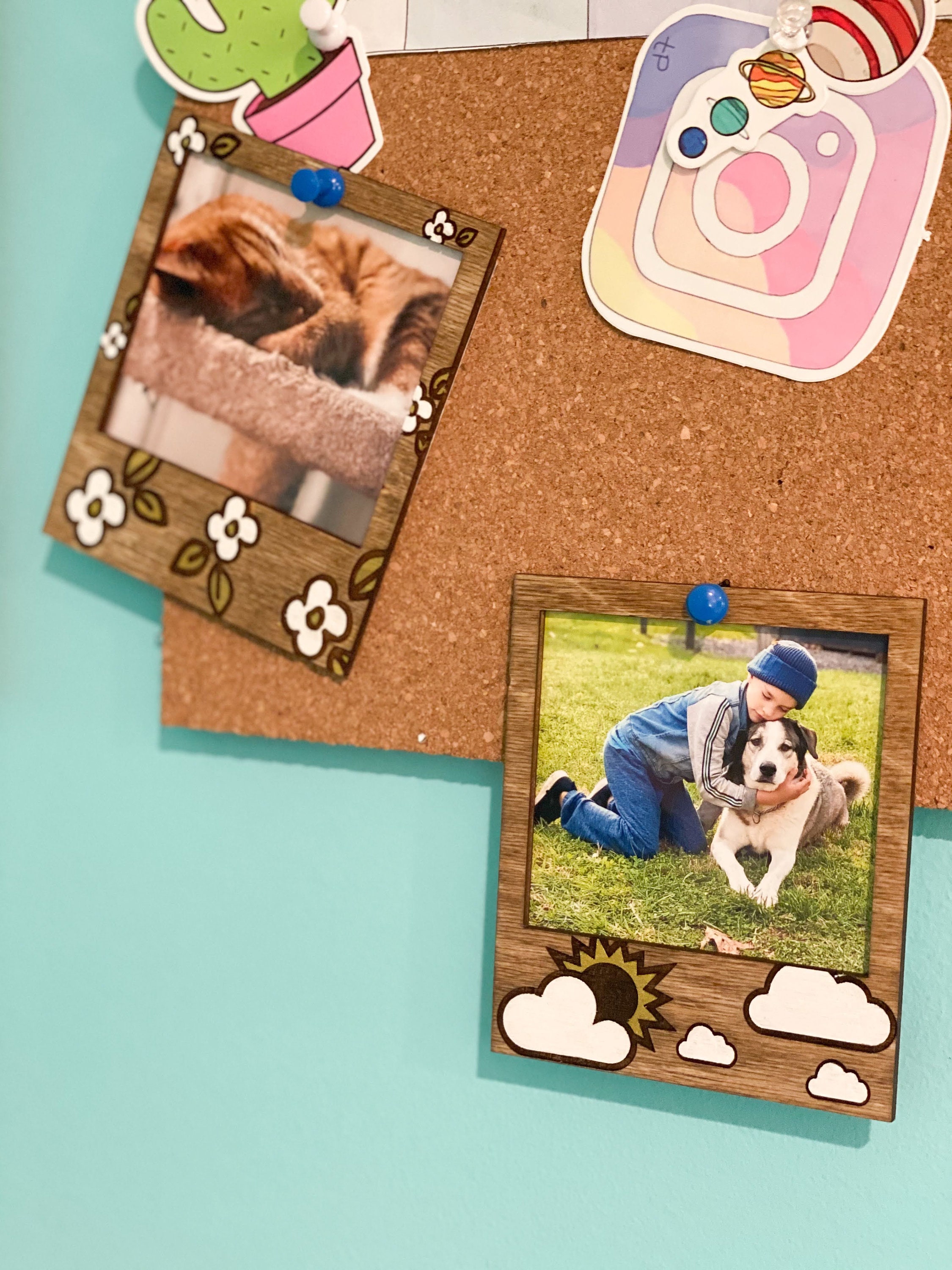 3x3 Picture Frame Photo Frame Teenager Gift Teen Girl Room Etsy New