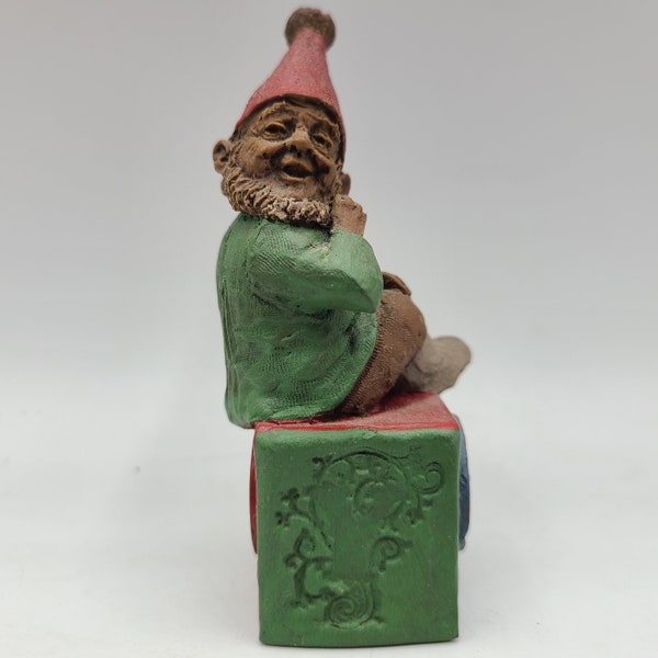 Tom Clark Gnome Figurine Alphabet Block Gnome #5066 Edition #61