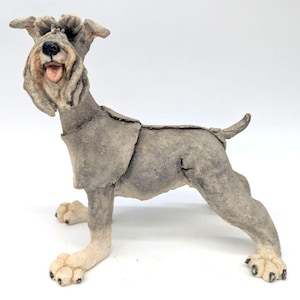 Schnauzer Dog Figurine A Breed Apart by Country Artists Ltd 2002 #70020 Collectible Dog Statue Schnauzer Home Decor Gift