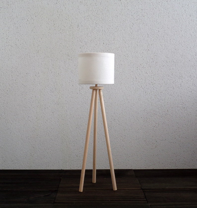 1/6 Scale Dollhouse Floor Lamp With Led Light Included. White Etsy