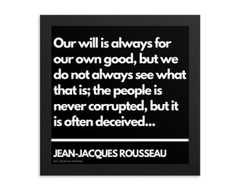 Jacques Rousseau Etsy