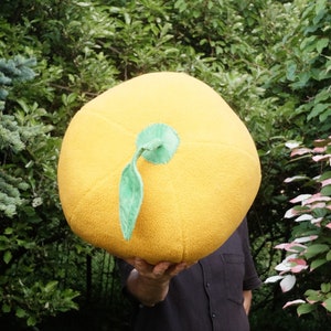 Cuscino pompelmo, frutta di peluche 3D, frutta gigante in pile, cuscino agrumi, grande cuscino pompelmo, per feste in giardino, arredamento per la casa, Florfanka