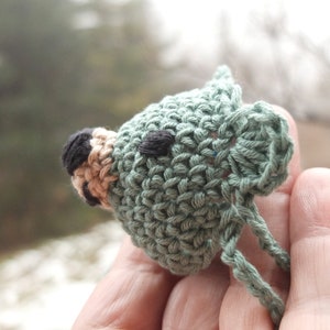 Cotton Nose Warmer, Frozen Nose, Crochet Nose Hat, For Frosty Days, Teddy Lovers, Gift for Friend, Nose Clothes, Winter Party, Florfanka