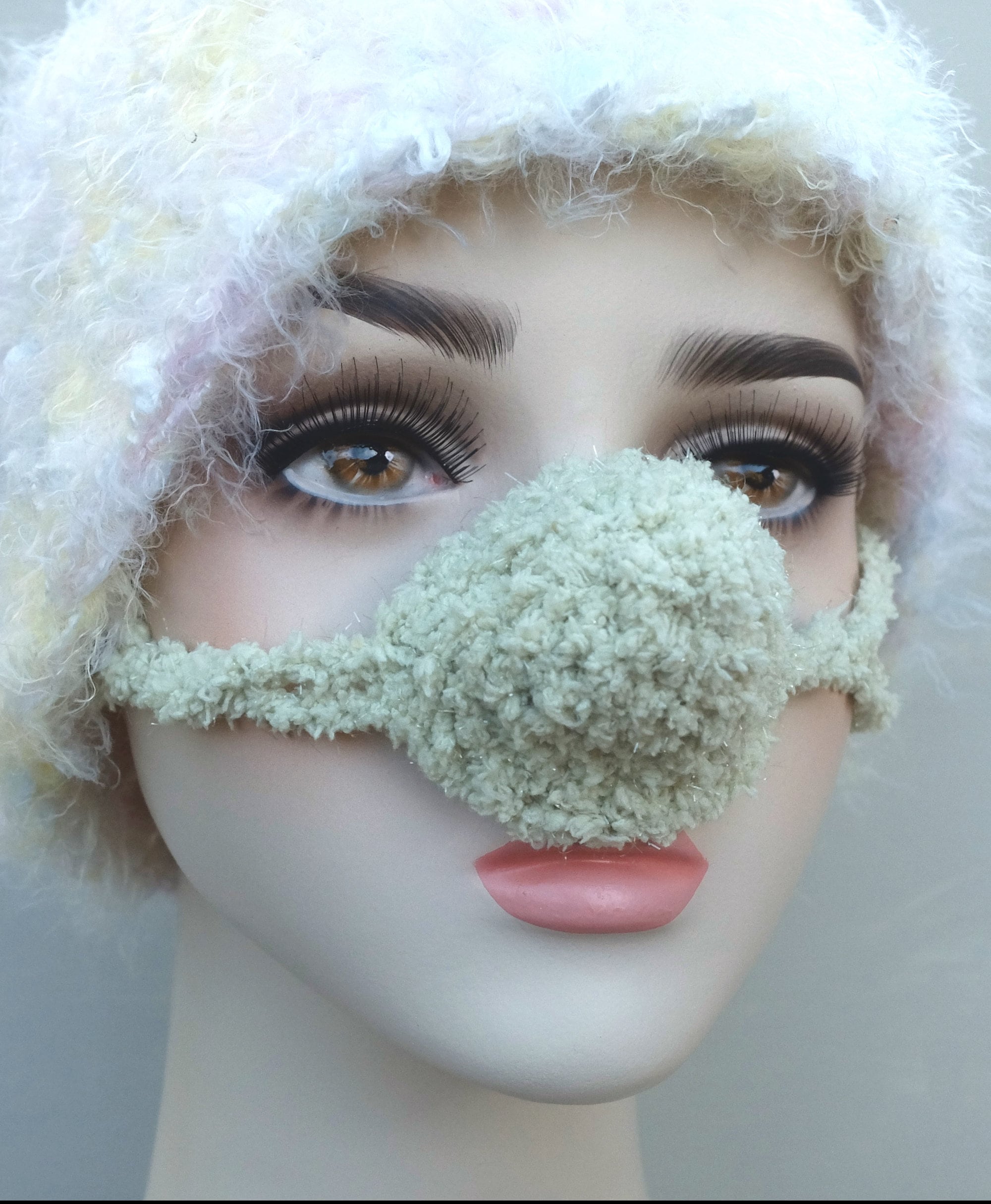 20 chauffe-nez en laine pour garder le bout du nez au chaud