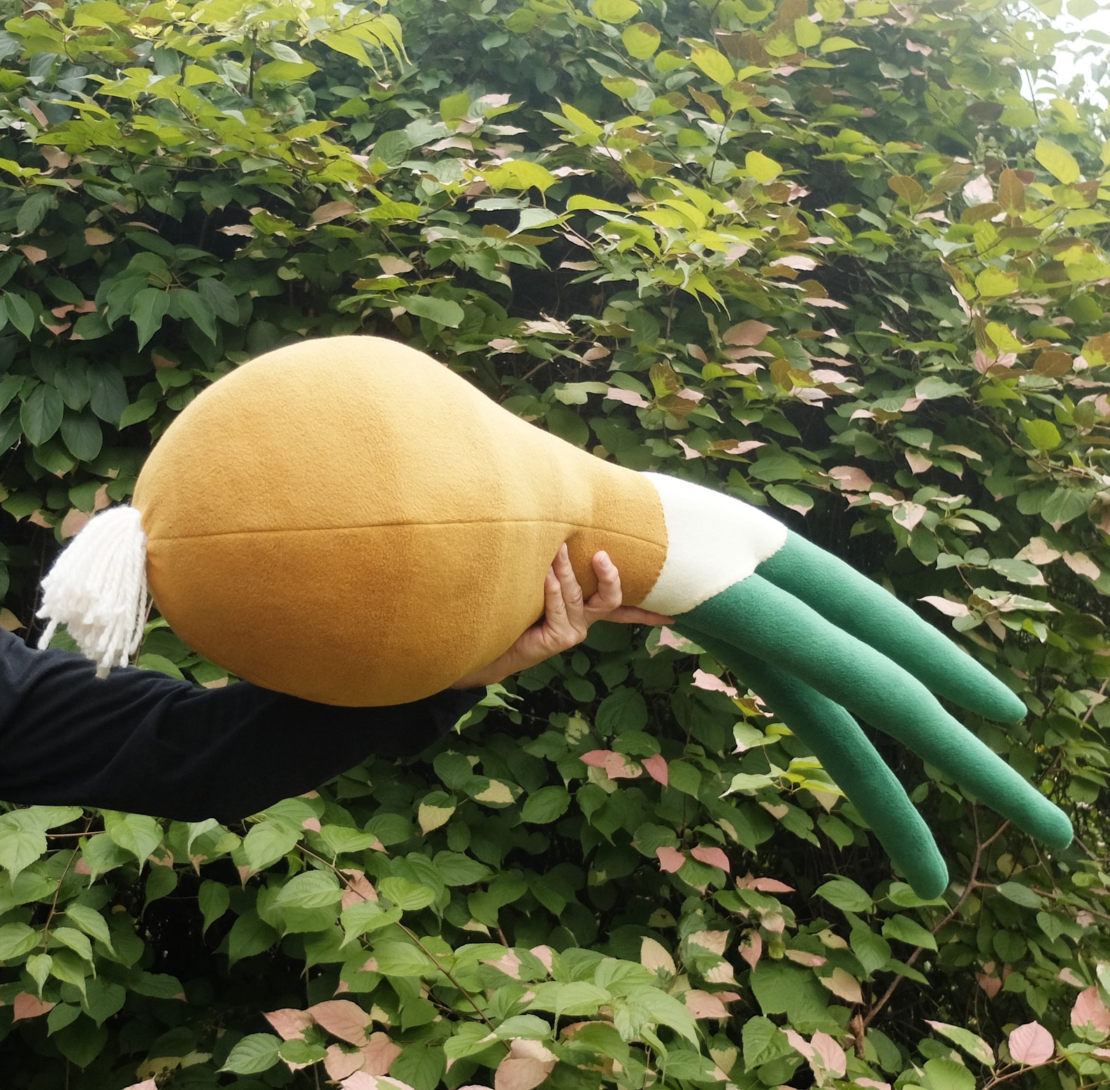 Onion Pillow Oversized Veggie Stuffed Root Vegetable Fleece Etsy