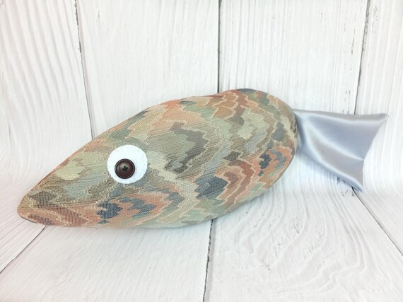 Decorative Fish Fish Pillow Stuffed Big Fish Stuffed Etsy