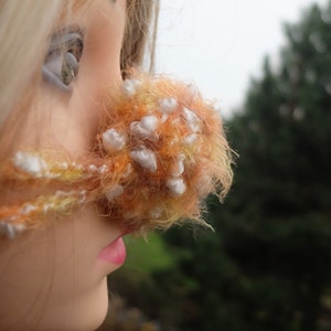 Wende Nasenwärmer, flauschiges Gesicht, kalte Nasenwärmer, pelziges Wintergeschenk, pelziger Nasenwärmer, weicher Nasenmuff, Nasenschal, für den Winter