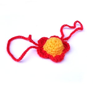 Blumen Nasenwärmer, Blume für Nase, Nasen Muff, Rot Gelb, Gesichtsbedeckung, Winter Geschenk für Sie, Lustiger Winter, kalte Nase, Strümpfe