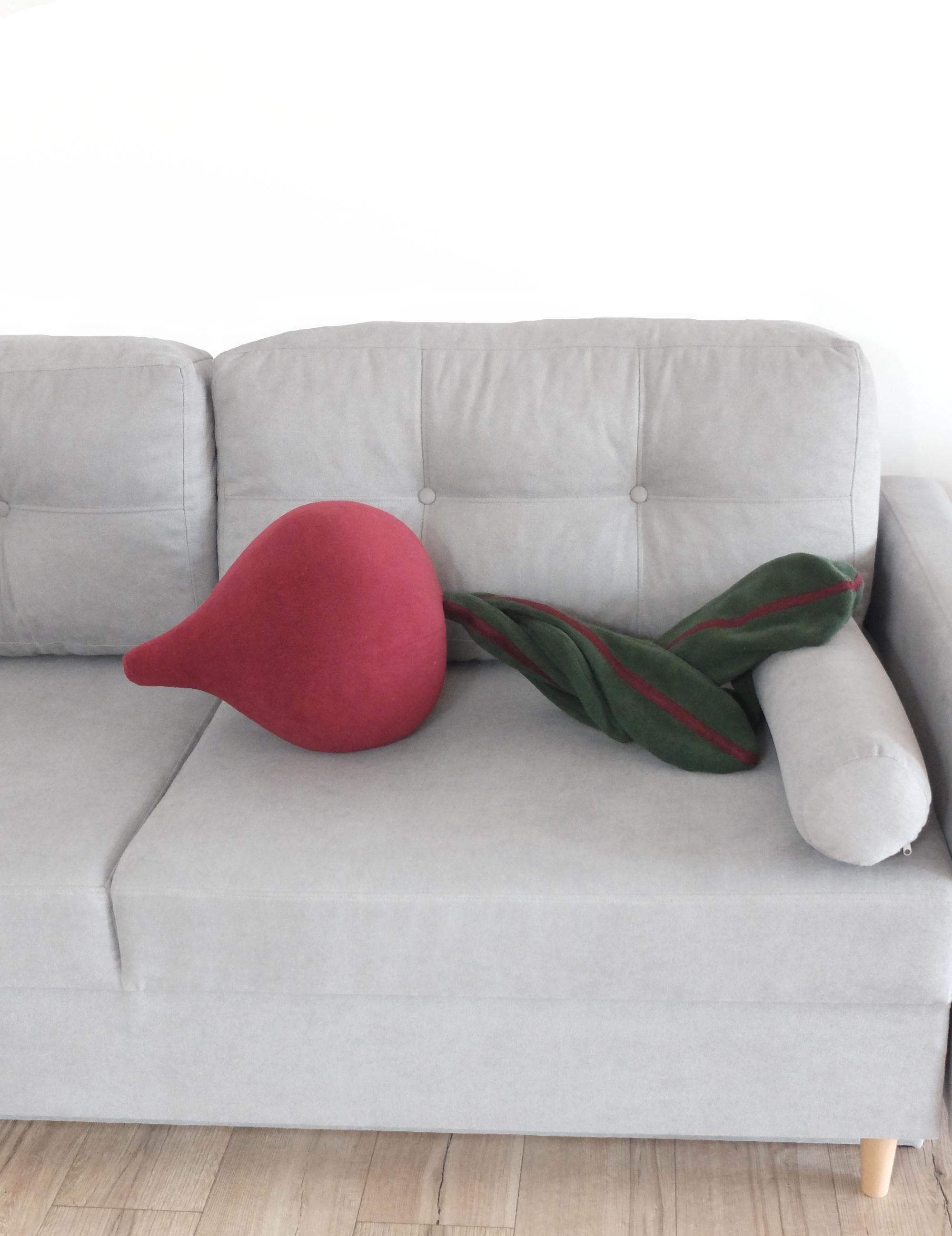 Oversized Beetroot, Food Pillow, Stuffed Vegetable, Fleece Beet, Sofa Pillow, Fall House, Veggie Lovers Gift, Florfanka