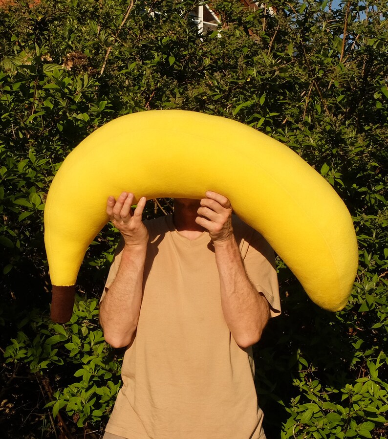 Fleece Banana Pillow Giant Stuffed Banana Gift for Baby Etsy
