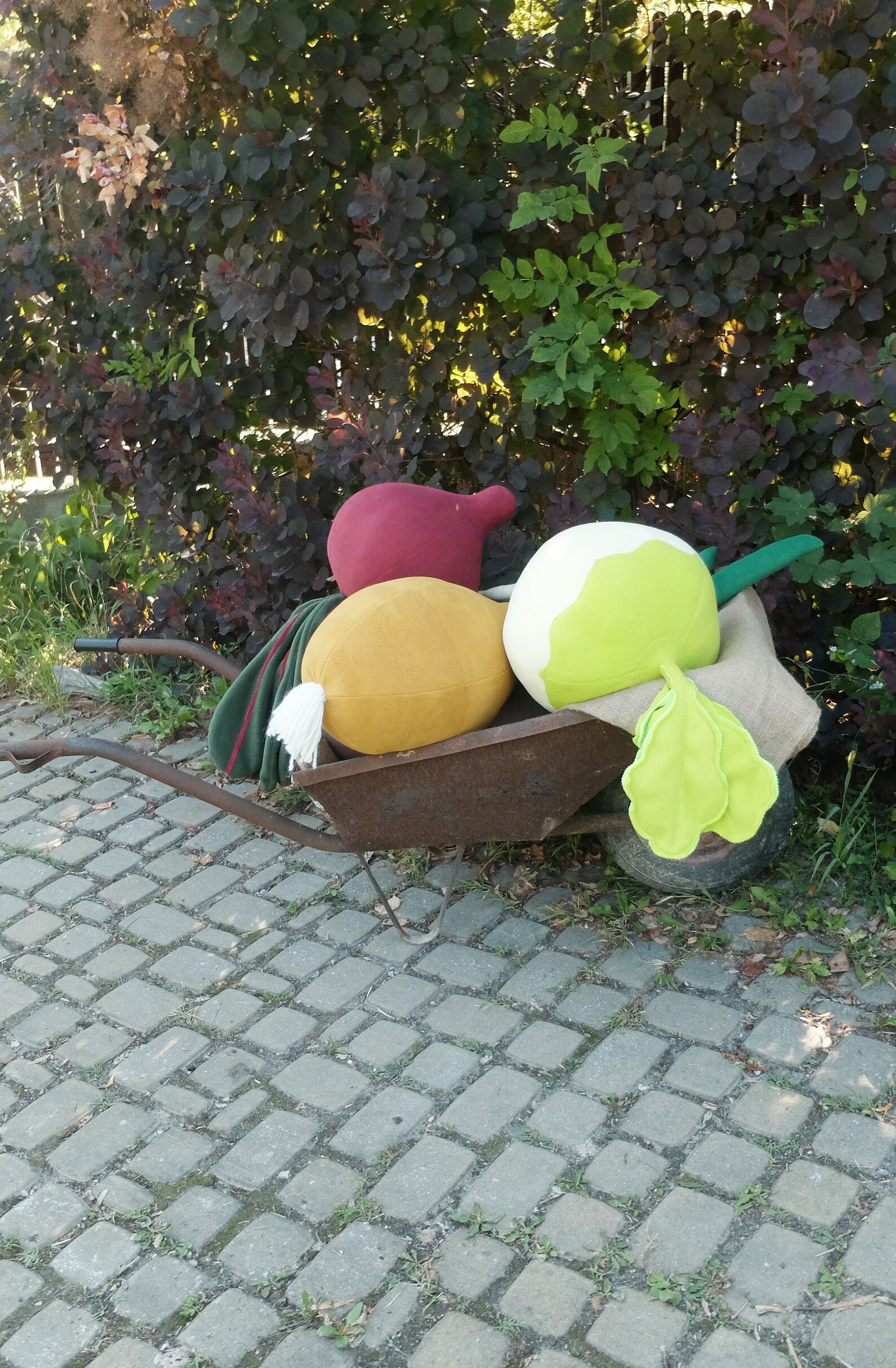 Onion Pillow Oversized Veggie Stuffed Root Vegetable Fleece Etsy