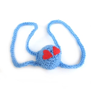 Valentine&#39;s Day Present, Red Heart, Nose Hat, Nose Warmer, Nosie Cover, Nose Cap, Gag Funny Gift, For People in Love, Winter Activities