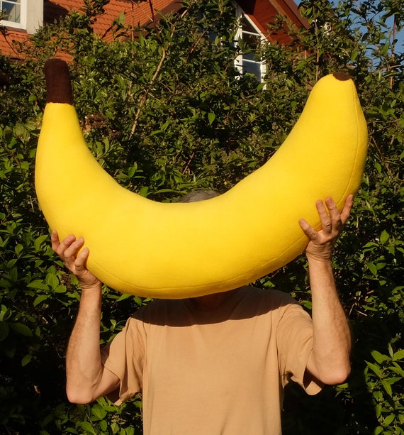 Fleece Banana Pillow Giant Stuffed Banana Gift for Baby Etsy