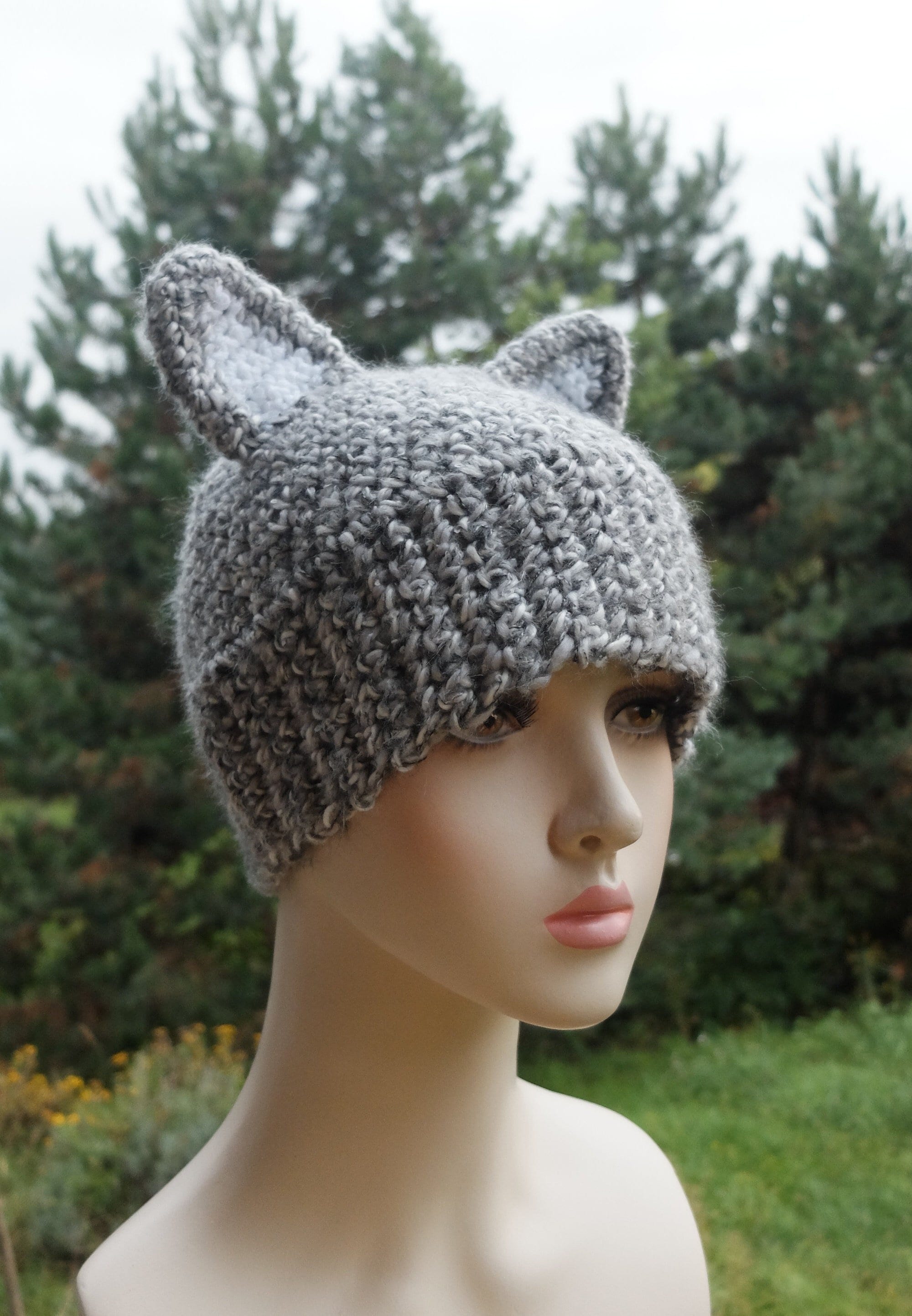 2 needle hat pattern