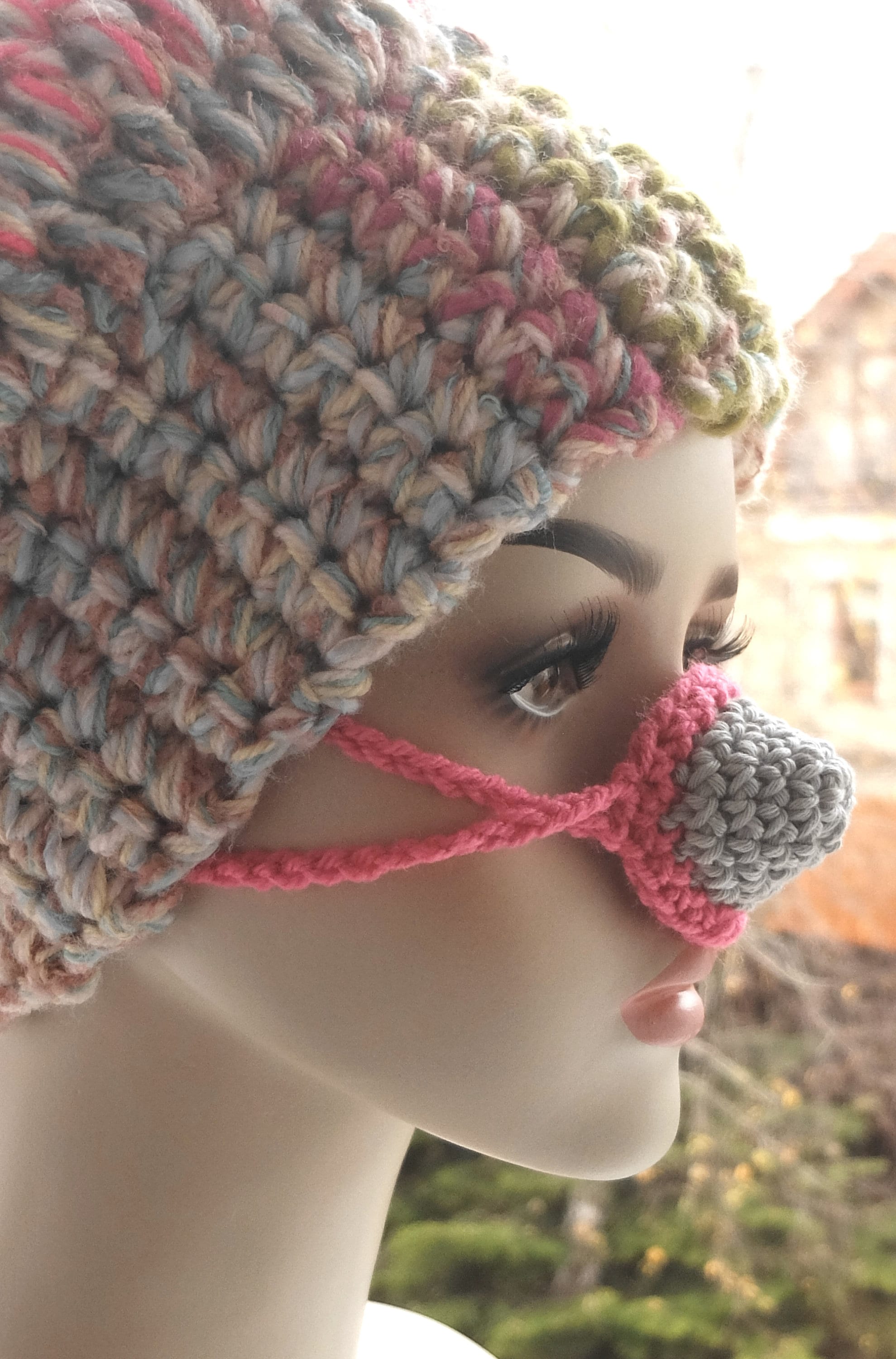 Chauffe-Nez En Tricot Doux - Protection Contre Le Froid Hiver, Anti-Poussière Et Confortable Pour Hommes Et Femmes