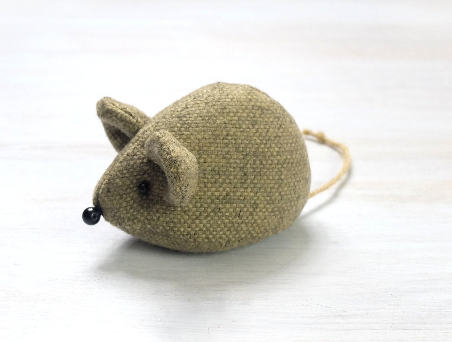 Wool Mouse Stuffed Mouse Soft Toy Small Animal Textile Etsy