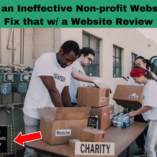 Got an Ineffective Non-profit Website? Fix that w/ a Website Review