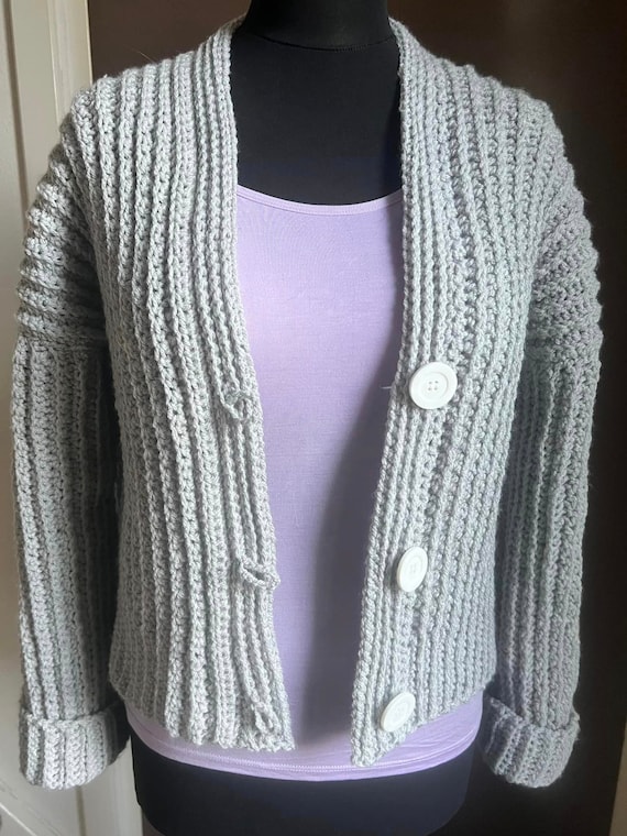 Crochet Cardigan Pattern Zoe