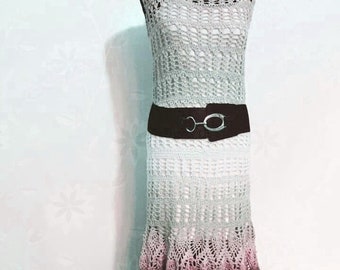 Crochet Summer Dress Rose