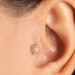 see more listings in the Gold CZ Piercings section