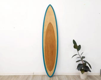 Houten surfplank muurkunst decor strandachtig thema