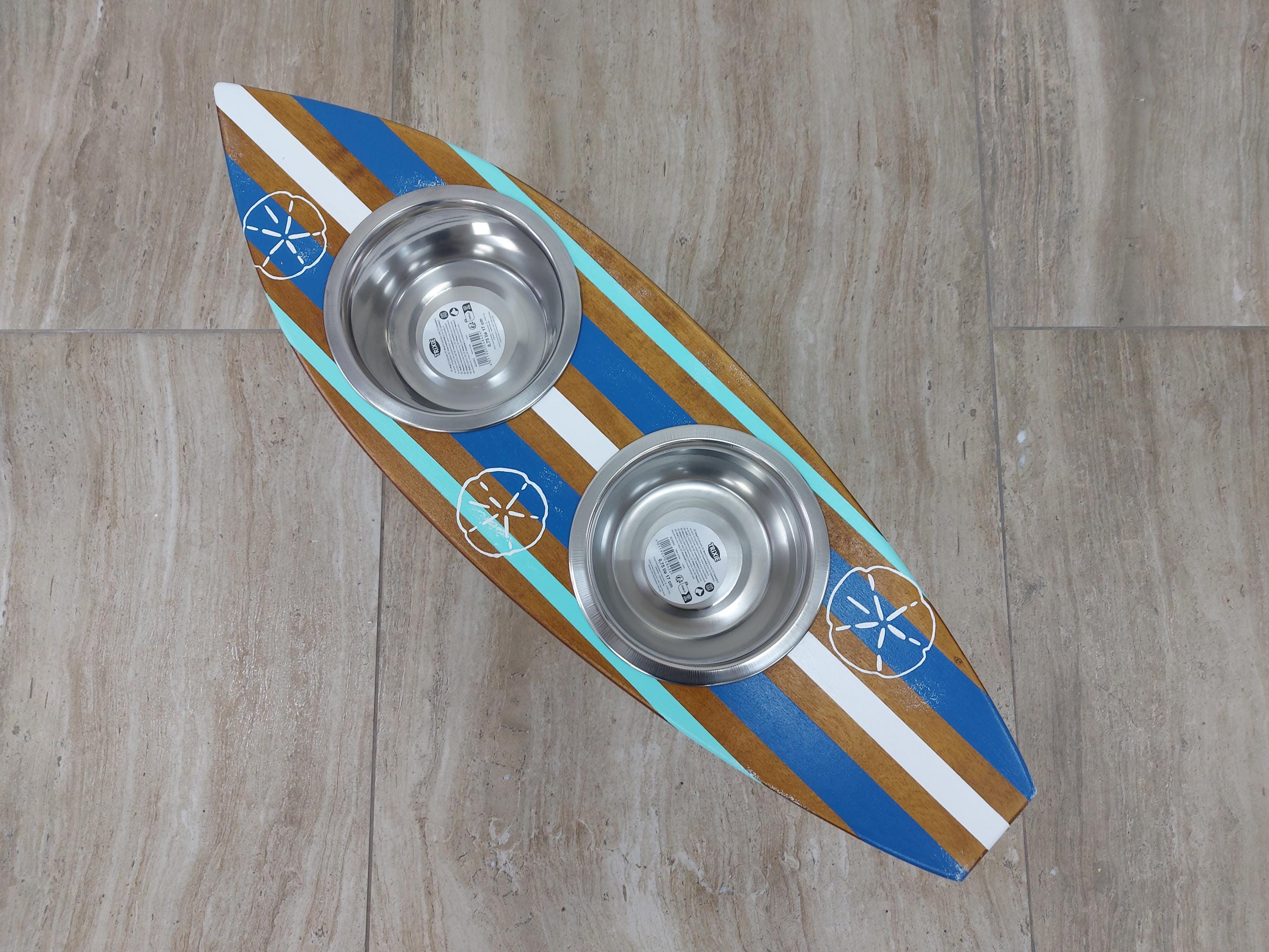 Surfboard Dog Feeder - Etsy