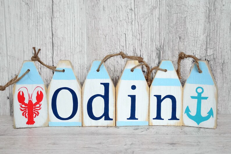 etsy baby name blocks