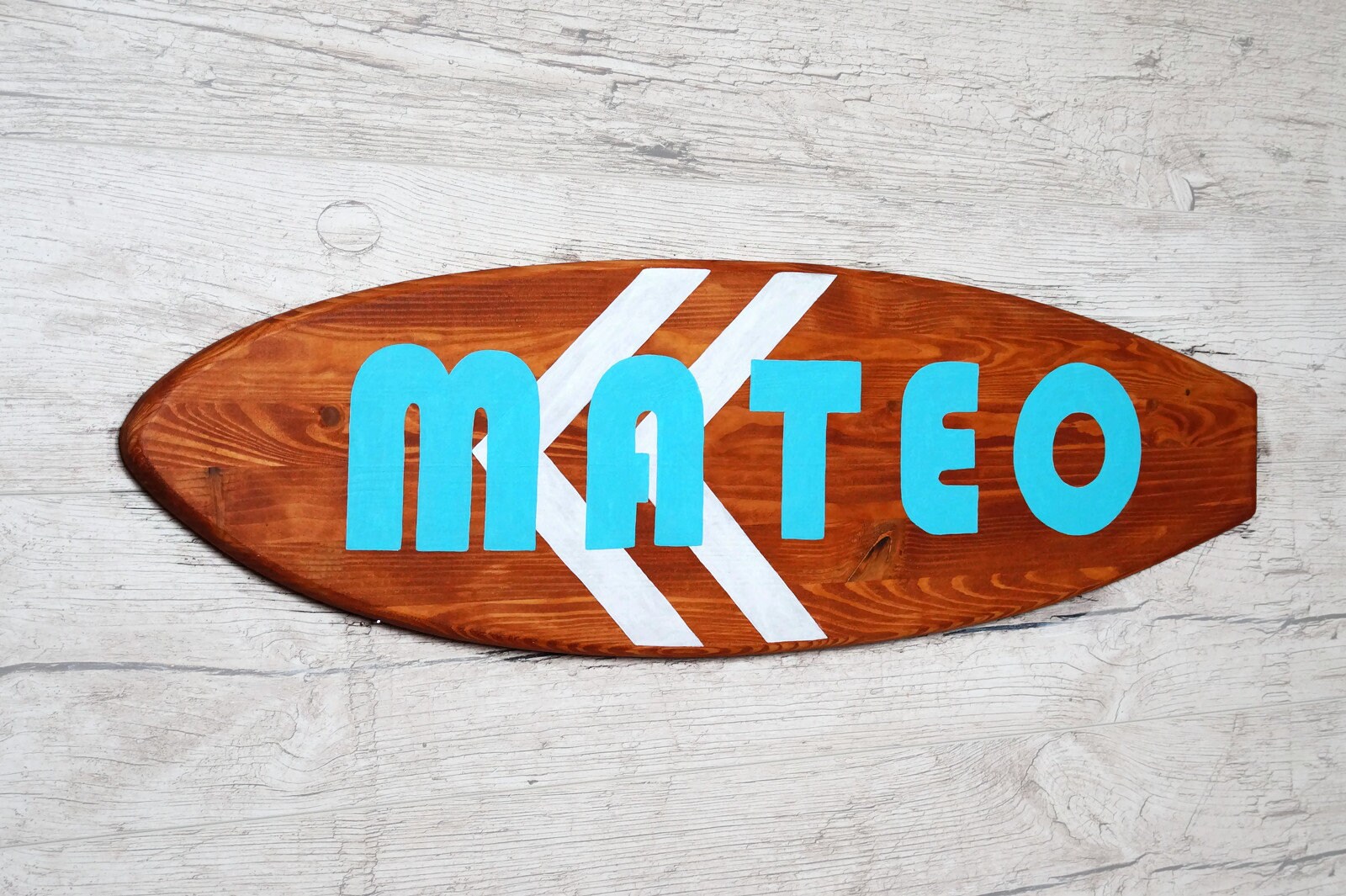 Surfboard name sign surf decor 35 inch wall art nautical Etsy