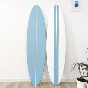 Surfboard Wall Hanging – Ocean Themed Wall Art - Custom Colors