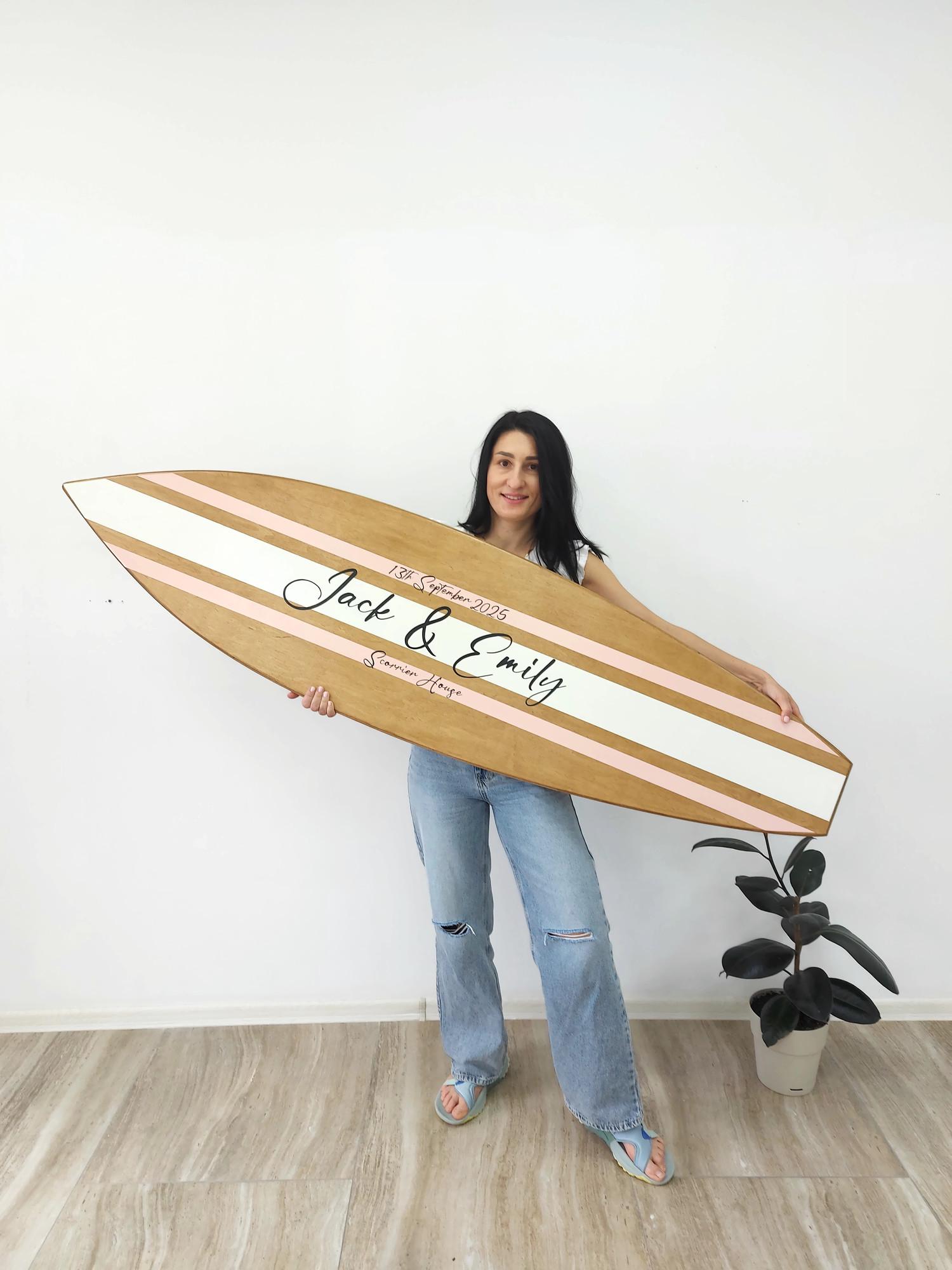 Mini Wood Surfboard - Etsy