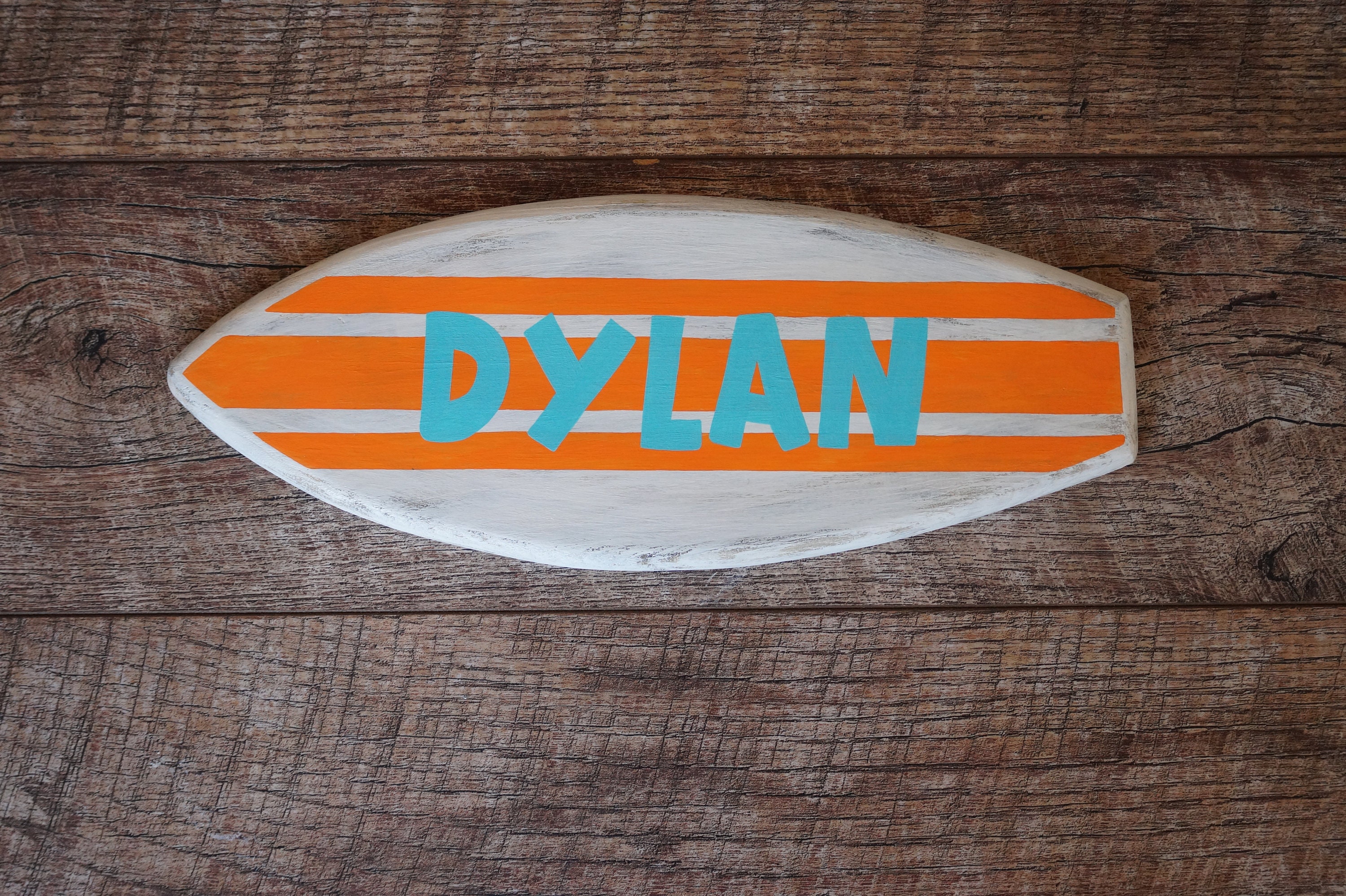 Custom surfboard name plate personalized sign surf decor Etsy