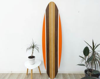 Wooden Mini Surfboard Wall Art Decor - Etsy Australia