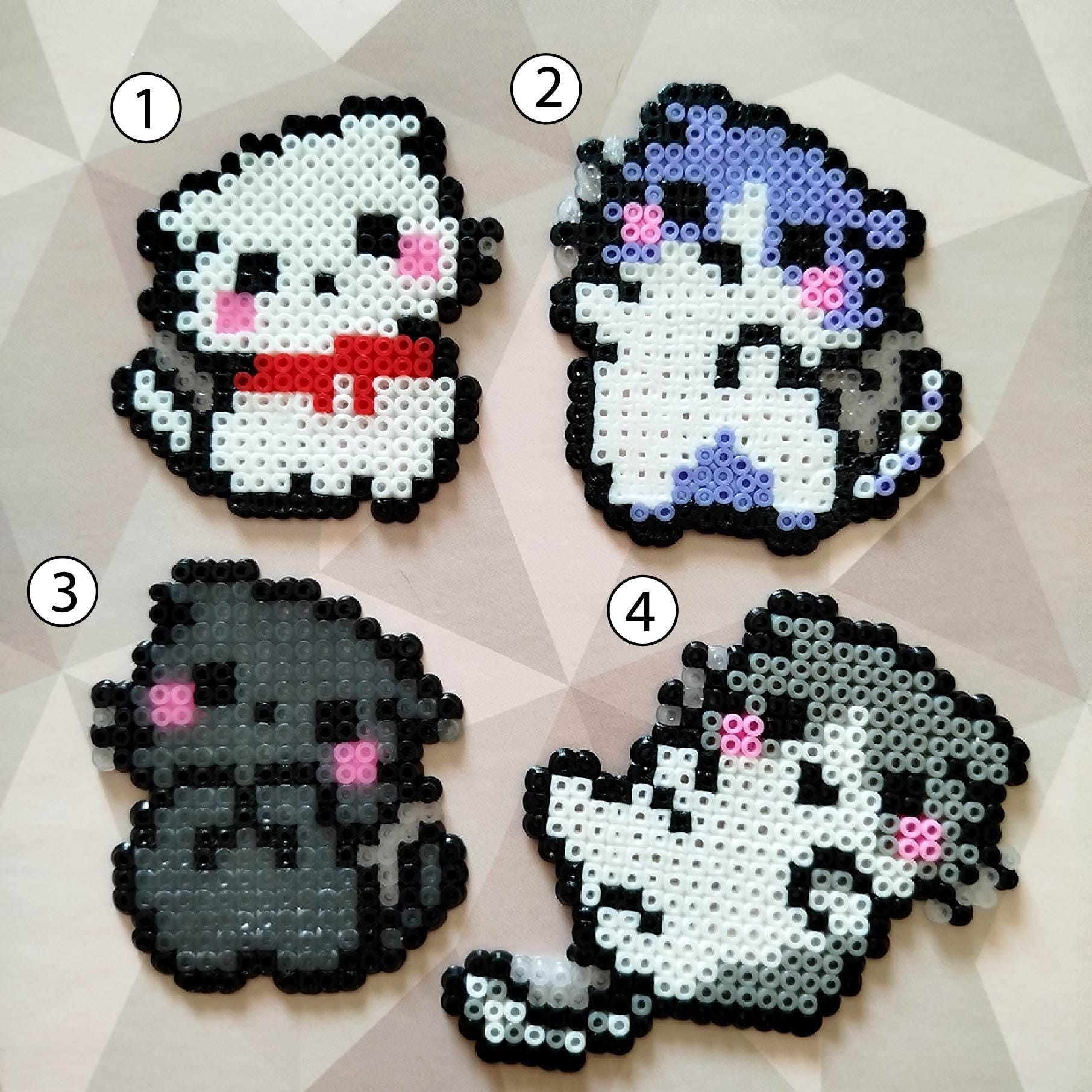 Cute Kittens Hama Beads