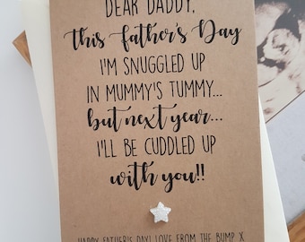 Happy Father's Day from the Bump Flat Keepsake Card