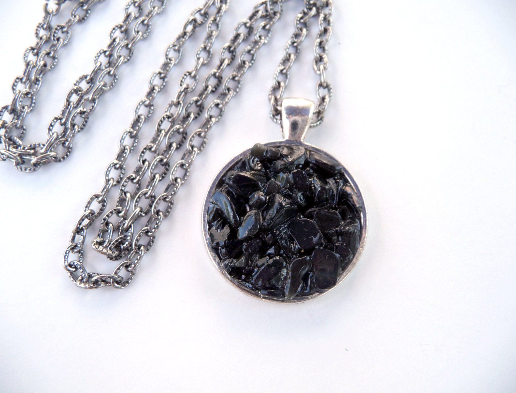 Grounding Protection Healing Necklace Pendant Made with Etsy