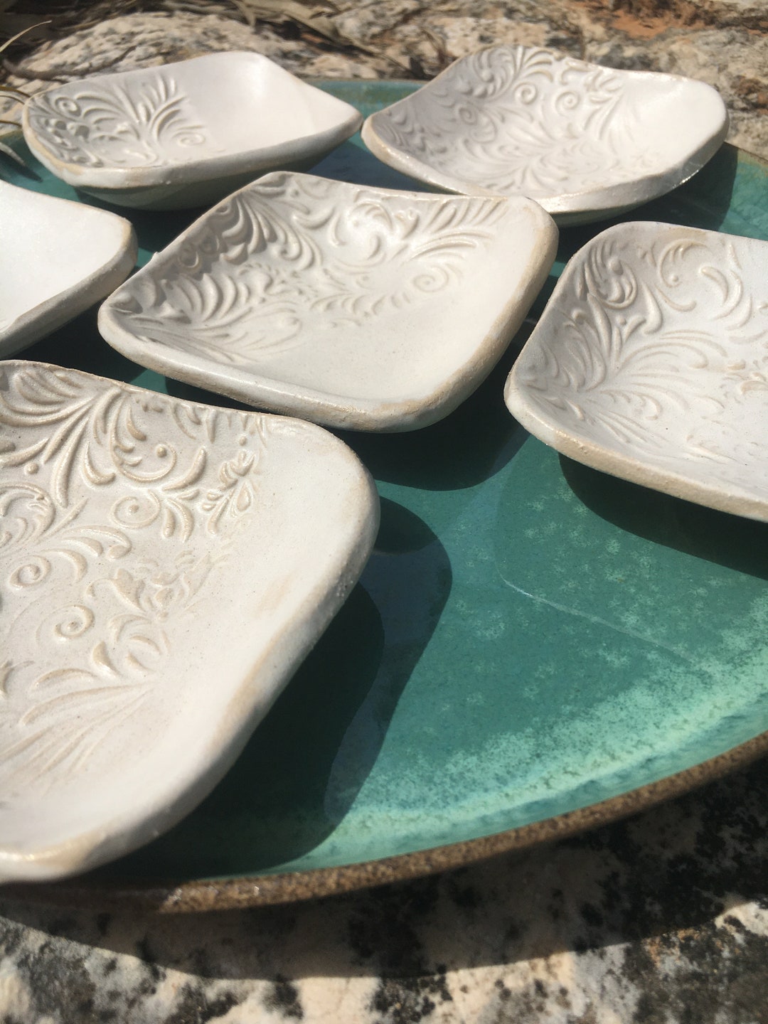 Ceramic Seder Plate, Passover Plate, Passover Gift, Handmade Ceramic