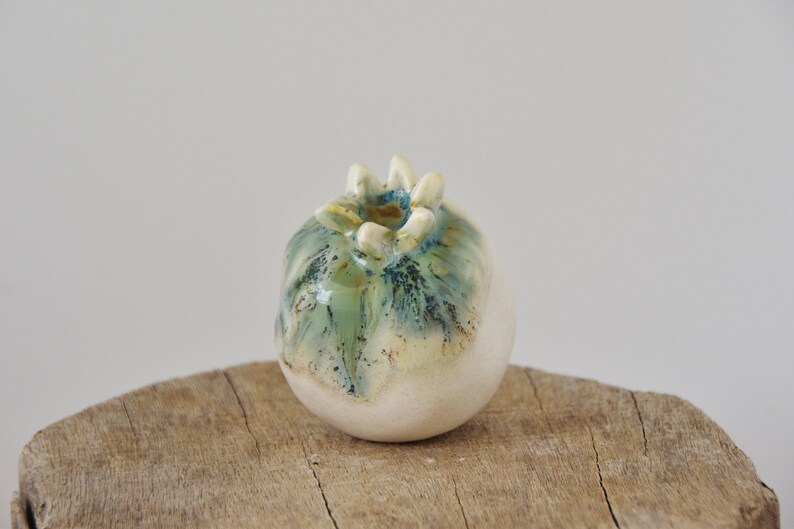 Ceramic pomegranate Made in Israel Judaica souvenir Rosh Hashana gift Home decor Housewarming gift