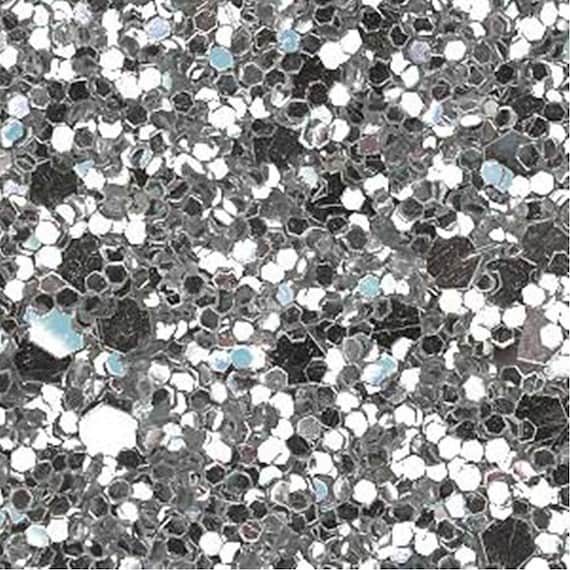 Glitter Fabric Metallic Silver A4 Sheet Jr04964 Hair Bows Etsy