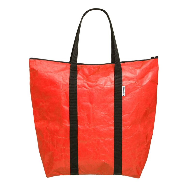 Big Tyvek\u00ae waterproof shopper bag