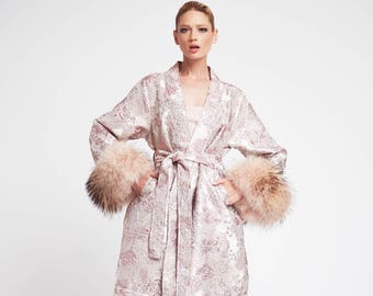 Darlington Duster Coat in Rosé