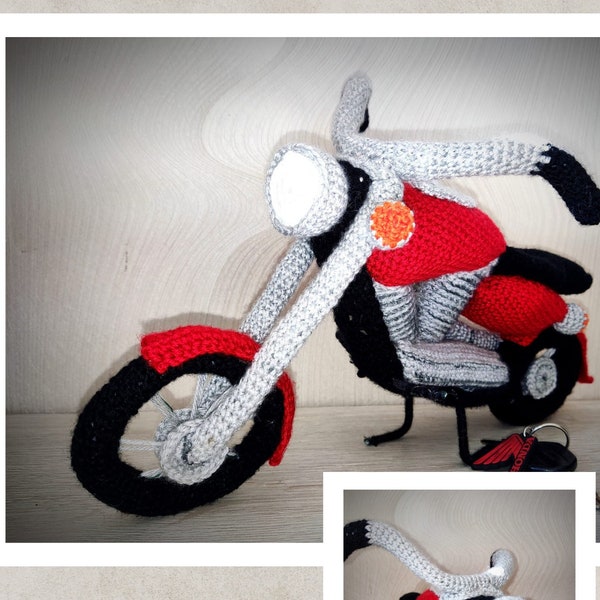 Crochet Motorcycle Etsy