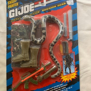 G.I. Joe Hall of Fame swamp fighter mission gear