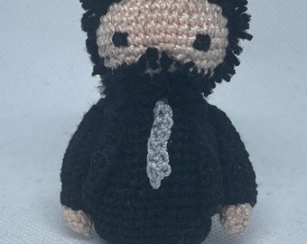 Supernatural amigurumi figure - Crowley