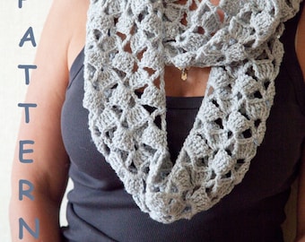 Easy Crochet Infinity Scarf Pattern: Beginner-Friendly (PDF Pattern)