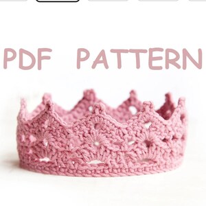 4 virkade Baby Crowns-mönster Set1 Kampanjpris bild 5